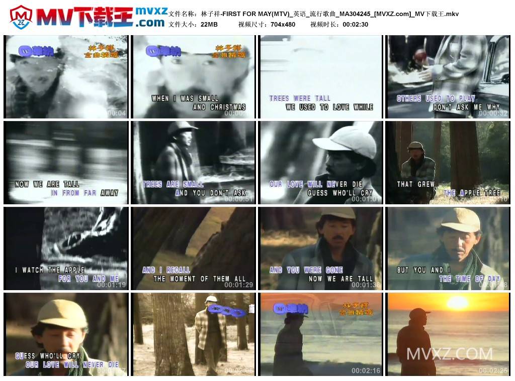 林子祥-FIRST FOR MAY(MTV)_英语_流行歌曲_MA304245